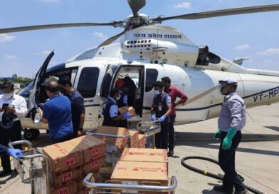 Covid 19 : इंदौर हवाई अड्डे से रेमडेसिवीर इंजेक्शन को ग्वालियर, ढाना और भोपाल पहुंचाया गया