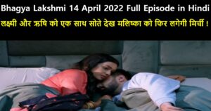 Bhagya Lakshmi 14 April 2022 Written Update in Hindi