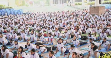 6 हजार लोगों ने किया एक साथ भुजंगासन, अंतर्राष्ट्रीय योग महोत्सव 2026 से पहले बना एशिया रिकॉर्ड