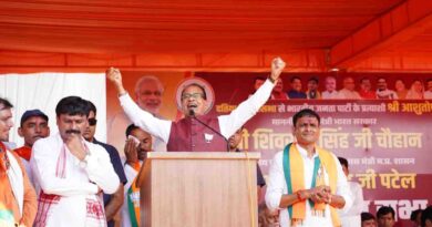 “बसई तो अपने दिल में बसता है” : केंद्रीय मंत्री शिवराज ; आशुतोष तिवारी के लिए मांगे वोट, बोले- कमल का बटन दबाकर भारी बहुमत से जिताएं !
