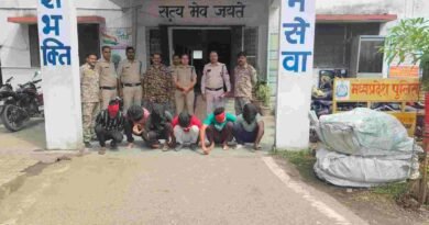 दतिया में लग्जरी कारों से बिजली तार चुराने वाला अंतरजिला गिरोह बेनकाब: 6 शातिर दबोचे, ₹3.5 लाख का 5 क्विंटल हाईटेंशन तार बरामद दतिया में लग्जरी कारों से बिजली तार चुराने वाला अंतरजिला गिरोह बेनकाब: 6 शातिर दबोचे, ₹3.5 लाख का 5 क्विंटल हाईटेंशन तार बरामद
